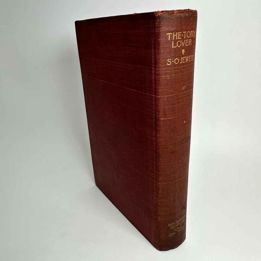 The Tory Lover 1901‎ 1st Edition Error Red Cloth Gilt Sarah Orne Jewett Final
